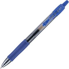 G2 Premium Gel Ink Retractable Pens - Refillable - Retractable - Blue Ink - Gel-based - 1 Dozen