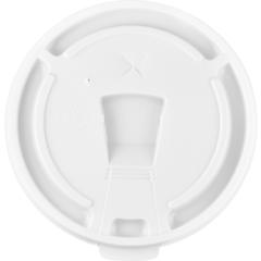 Genuine Joe 12oz-24oz Hot/Cold Foam Cup Lids - White - 100/Pack - 10 / Carton