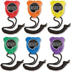 Champion Sports Stop Watch Set - Sports - Digital - Quartz - 6 / Box