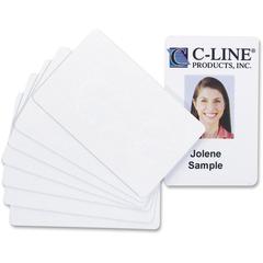 C-Line Graphics Quality Video Grade PVC Card - 100/PK, 89007