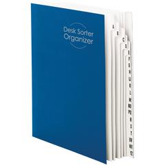 Smead Alphabetic Desk File/Sorter - Printed Tab(s) - Character - A-Z - Letter - 8.50" Width x 11" Length - Recycled - 1 Each