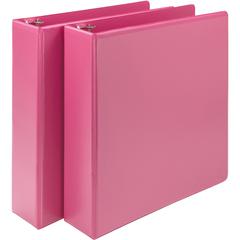 Samsill Earth's Choice Plant-based View Binders - 2" Binder Capacity - Letter - 8 1/2" x 11" Sheet Size - 425 Sheet Capacity - 3 x Round Ring Fastener(s) - 2 Internal Pocket(s) - Chipboard, Polypropyl