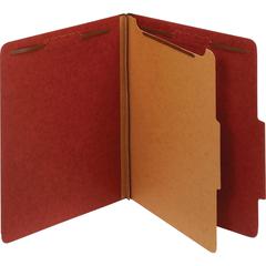 Pendaflex 2/5 Tab Cut Letter Recycled Classification Folder - 8 1/2" x 11" - 1 3/4" Expansion - 4 Fastener(s) - 2" Fastener Capacity, 1" Fastener Capacity for Divider - Top Tab Location - Right of Cen