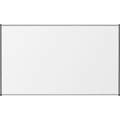 Lorell Dry-Erase Marker Board - 48" (4 ft) Width x 36" (3 ft) Height - Porcelain Enameled Steel Surface - Satin Aluminum Frame - Magnetic - Ghost Resistant - 1 Each