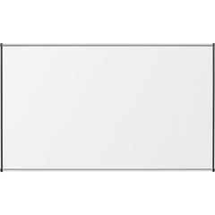 Lorell Dry-Erase Marker Board - 96" (8 ft) Width x 48" (4 ft) Height - Porcelain Enameled Steel Surface - Satin Aluminum Frame - Magnetic - Ghost Resistant - 1 Each