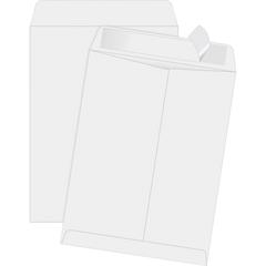 Quality Park 11-1/2 x 14-1/2 Catalog Envelopes with Self-Seal Closure - Catalog - 11 1/2" Width x 14 1/2" Length - 28 lb - Peel & Seal - Wove - 100 / Box - White