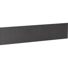 Lorell Essentials Series Hutch Tackboards - 16.50" Board Height x 68.63" Board Width x 0.50" Board Depth - Black Fabric Surface - Laminated - 1 Each