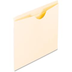 Pendaflex Letter Recycled File Jacket - 8 1/2" x 11" - Manila - Manila - 10% Recycled - 100 / Box