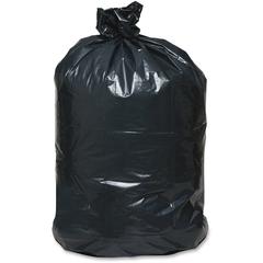 Berry Reclaim Heavy-Duty Recycled Can Liners - Large Size - 45 gal Capacity - 46" Length x 40" Width x 2 mil (51 Micron) Thickness - Black - Plastic - Can - Recycled - 100 / Carton