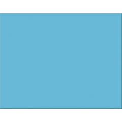 Pacon Railroad Board - Art Project, Mat, Painting, Marker, Poster, Stenciling, Block Printing, Mounting - 22"Height x 28"Width x 1"Length - 25 / Carton - Light Blue