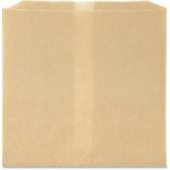 Health Gards Receptacle Liners - 8.50" Length x 8" Width x 7" Depth - Brown - Paper, Wax - Waste Disposal - 500 / Carton