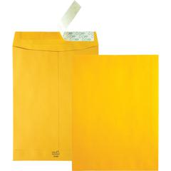 Quality Park 9 x 12 Catalog Mailing Envelopes with Redi-Strip&reg; Self Seal Closure - Catalog - 9" Width x 12" Length - 24 lb - Peel & Seal - Brown Kraft - Kraft - 250 / Carton