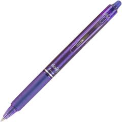 Pilot FriXion .7mm Clicker Erasable Gel Pens - Fine Pen Point - 0.7 mm Pen Point Size - Needle Pen Point Style - Retractable - Purple Gel-based Ink - 1 Dozen