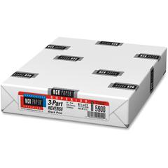 NCR Paper Superior 3-part Reverse Carbonless Paper - Multi - 92 Brightness - Letter - 8 1/2" x 11" - 20 lb Basis Weight - 500 / Pack - FSC, ISO 14001 - Heavyweight - Pink, Canary, White