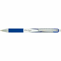Zebra Z-Grip Flight Retractable Pens - Bold Pen Point - 1.2 mm Pen Point Size - Retractable - Blue - 1 Dozen