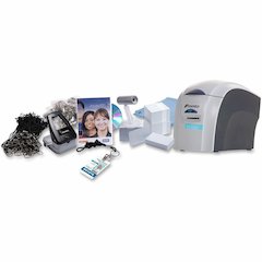 SICURIX Pronto Single Sided Desktop Dye Sublimation/Thermal Transfer Printer - Color - Card Print - Gray - 7 Second Mono - 35 Second Color
