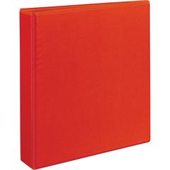 Avery&reg; Heavy-Duty View 3 Ring Binder - 1 1/2" Binder Capacity - Letter - 8 1/2" x 11" Sheet Size - 400 Sheet Capacity - 3 x Ring Fastener(s) - 4 Pocket(s) - Polypropylene - Recycled - Pocket, Heav