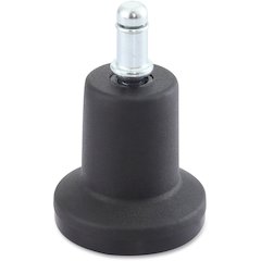 Lorell Bell Glides - Black - Metal, Nylon - 1 Set
