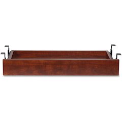 Lorell Universal Keyboard Tray - 28.4" Length x 16.7" Width x 5.1" Height - Cherry, Laminate