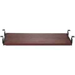 Lorell Keyboard Tray - 25.6" Width x 15.1" Depth - Cherry - 1 Each