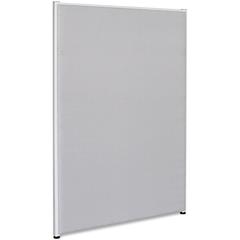 Lorell Panel System Partition Fabric Panel - 36.4" Width x 60" Height - Steel Frame - Gray - 1 Each