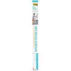 Post-it&reg; Self-Stick Dry-Erase Film Surface - 48" (4 ft) Width x 72" (6 ft) Length - White - Rectangle - Flexible, Stain Resistant, Self-stick - 1 / Pack