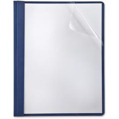 Oxford Report Cover - 3 x Tang Fastener(s) - Navy - 5 / Pack