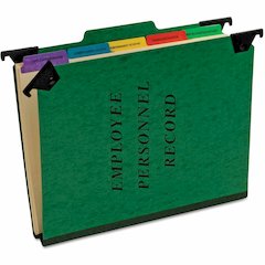 Pendaflex 1/3 Tab Cut Letter Hanging Folder - 8 1/2" x 11" - 2" Expansion - 1" Fastener Capacity - Top Tab Location - 5 Divider - Green - Moisture Resistant, Reinforced Gusset, Durable, Reinforced Tab