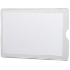 Oxford File Jacket - 6" x 4" - Vinyl - Clear - Durable, Water Proof, Heavy Duty - 50 / Box