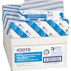Elite Image Superior Multipurpose Paper - White - 98 Brightness - Letter - 8 1/2" x 11" - 20 lb Basis Weight - Sustainable Forestry Initiative (SFI) - Bright White - 500/Pack - 40 / Pallet