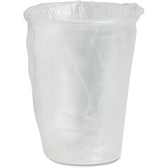 Coffee Pro 9oz Individually Wrapped Plastic Cups - 9 fl oz - Clear - Plastic - 1000 / Carton