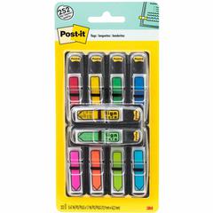 Post-it&reg; Arrow Flags - 1/2" - Arrow - "Blank and SIGN HERE" - Green, Yellow, Blue, Red, Pink - Removable, Self-adhesive, Repositionable - 252 / Pack