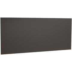 Lorell Fortress Modular Series Stack-On Hutch Door Kit - 48" Width - Lockable, Reinforced - Steel - Charcoal - 1 Each