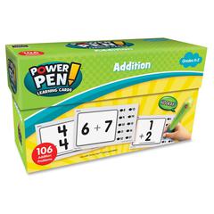 Teacher Created Resources Power Pen Addition Cards - Theme/Subject: Learning - Skill Learning: Addition - 53 Pieces - 1 Each