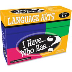 Teacher Created Resources 5&6 I Have Language Arts Game - Educational - 1 Each
