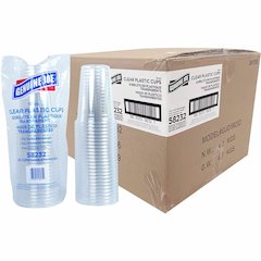 Genuine Joe 10 oz Clear Plastic Cups - 10 fl oz - Clear - Plastic - Cold Drink, Beverage - 25/Pack - 20 / Carton