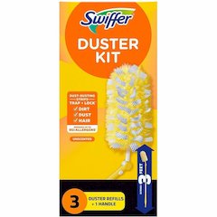 Swiffer 360 Dusters Extender Kit - 36" Handle Length - Plastic Handle - White - 6 / Carton