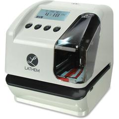 Lathem LT5 Electronic Time and Date Stamp - Card Punch/Stamp - Digital - Time, Date Record Time
