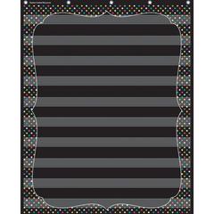 Teacher Created Resources Chalkboard Brights 10 Pocket Chart - Theme/Subject: Learning - Skill Learning: Chart - 1 Each