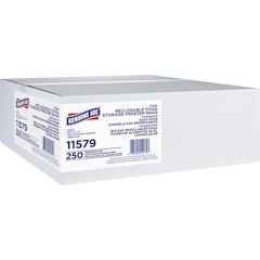 Genuine Joe Freezer Storage Bags - 1 gal Capacity - 2.70 mil (69 Micron) Thickness - Zipper Closure - Clear - Beef, Poultry, Vegetables, Seafood, Food - No - 250 / Box