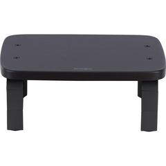 Kensington SmartFit Monitor Stand - Black - Up to 21" Screen Support - 40 lb Load Capacity - 10" Height x 11.8" Width x 9.4" Depth - Desktop - Black - Ergonomic