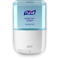 PURELL&reg; ES6 Touch-free Hand Soap Dispenser - Automatic - 1.27 quart Capacity - Support 4 x C Battery - Locking Mechanism, Durable, Wall Mountable, Touch-free - White - 1Each