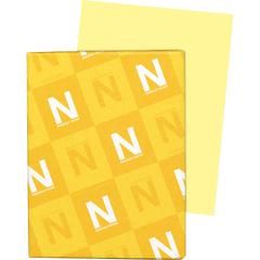Exact Inkjet, Laser Vellum Paper - Yellow - 92 Brightness - Letter - 8 1/2" x 11" - 67 lb Basis Weight - 250 / Pack - FSC - Quick Drying, Durable, Acid-free, Heavyweight