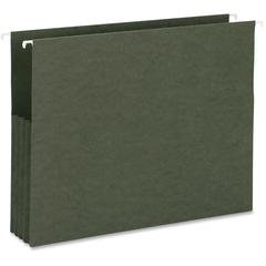 Business Source Letter Yes File Pocket - 8 1/2" x 11" - Capacity3 1/2" Expansion - 10% Recycled - 10 / Box
