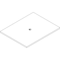 Lorell Prominence 2.0 Rectangular Conference Tabletop - Mahogany Rectangle, Laminated Top - 60" Table Top Width x 48" Table Top Depth x 1.50" Table Top Thickness - Assembly Required - Particleboard To