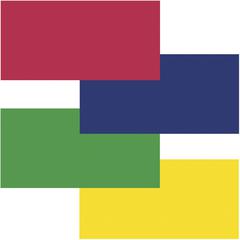 Fadeless Primary Colors Bulletin Art Paper - Fun and Learning, Table Skirting, Display, Decoration, Art Project, Craft Project, Bulletin Board - 3.25"Height x 48"Width x 12 ftLength - 4 / Carton - Fla