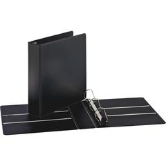 Business Source EasyOpen Locking Slant-D Ring Binders - 1" Binder Capacity - Letter - 8 1/2" x 11" Sheet Size - 200 Sheet Capacity - Slant D-Ring Fastener(s) - Inside Front & Back Pocket(s) - Polyprop