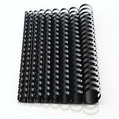 Mead CombBind Binding Spines - 0.75" Maximum Capacity - 150 x Sheet Capacity - For Letter 8 1/2" x 11" Sheet - Plastic - 125 / Box
