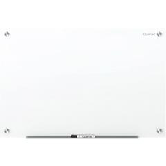 Quartet Magnetic Glass Dry-Erase Board - 48" (4 ft) Width x 36" (3 ft) Height - Brilliance White Tempered Glass Surface - Rectangle - Horizontal/Vertical - Magnetic - 1 Each