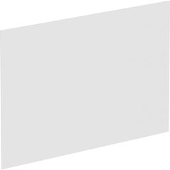 Lorell Adaptable Panel Divider - 24" Width x 2" Height x 37" Depth - Aluminum, Acrylic - Frosted - 1 Each